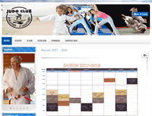 Tablet Screenshot of judo-stpalais-staugustin.fr
